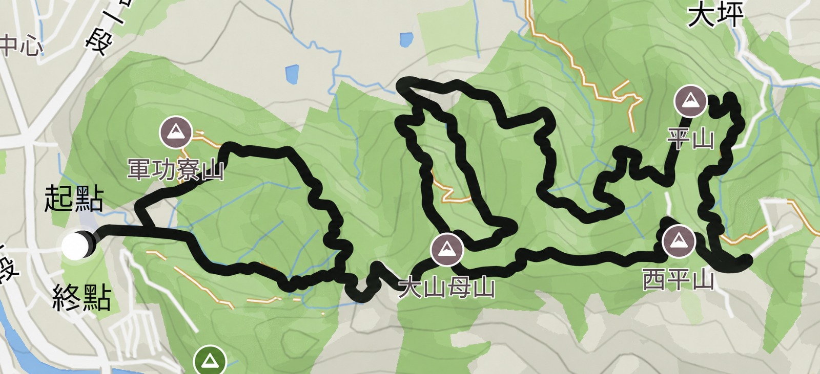 Route map placeholder for the Taichung WayMe TTT route
