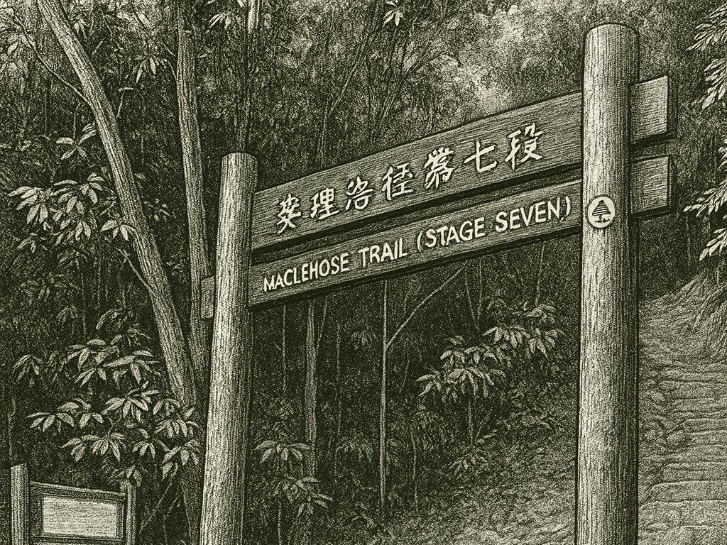 Needle Hill Hike entrance at Maclehose Stage 7