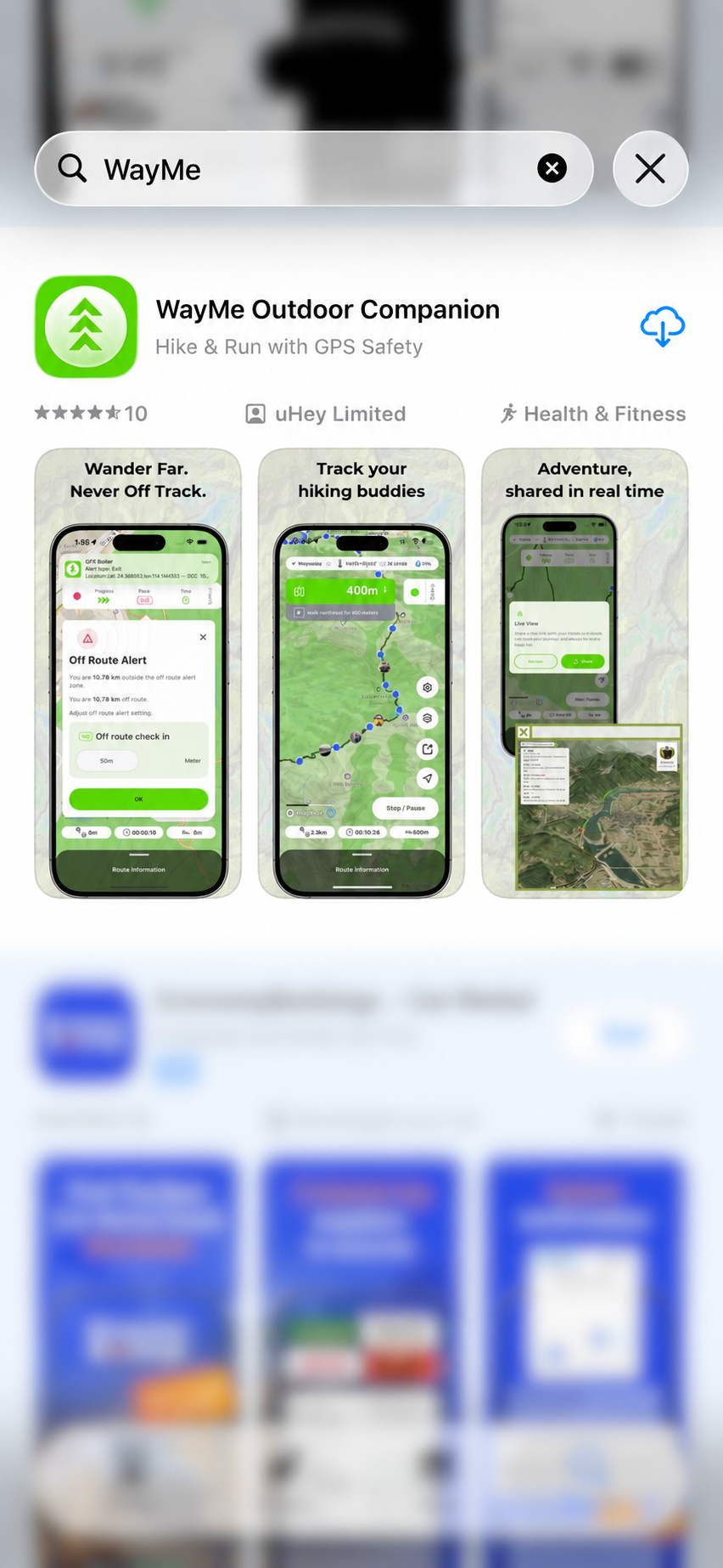 WayMe app download step