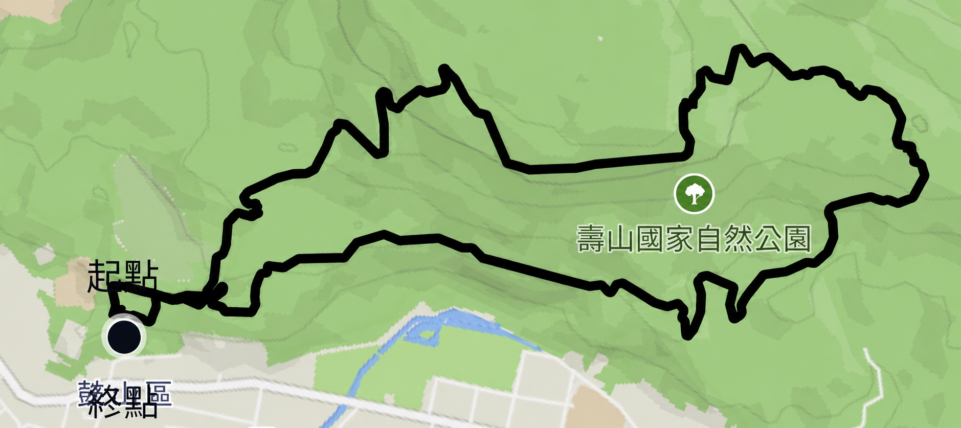 Route map placeholder for the Kaohsiung WayMe TTT route